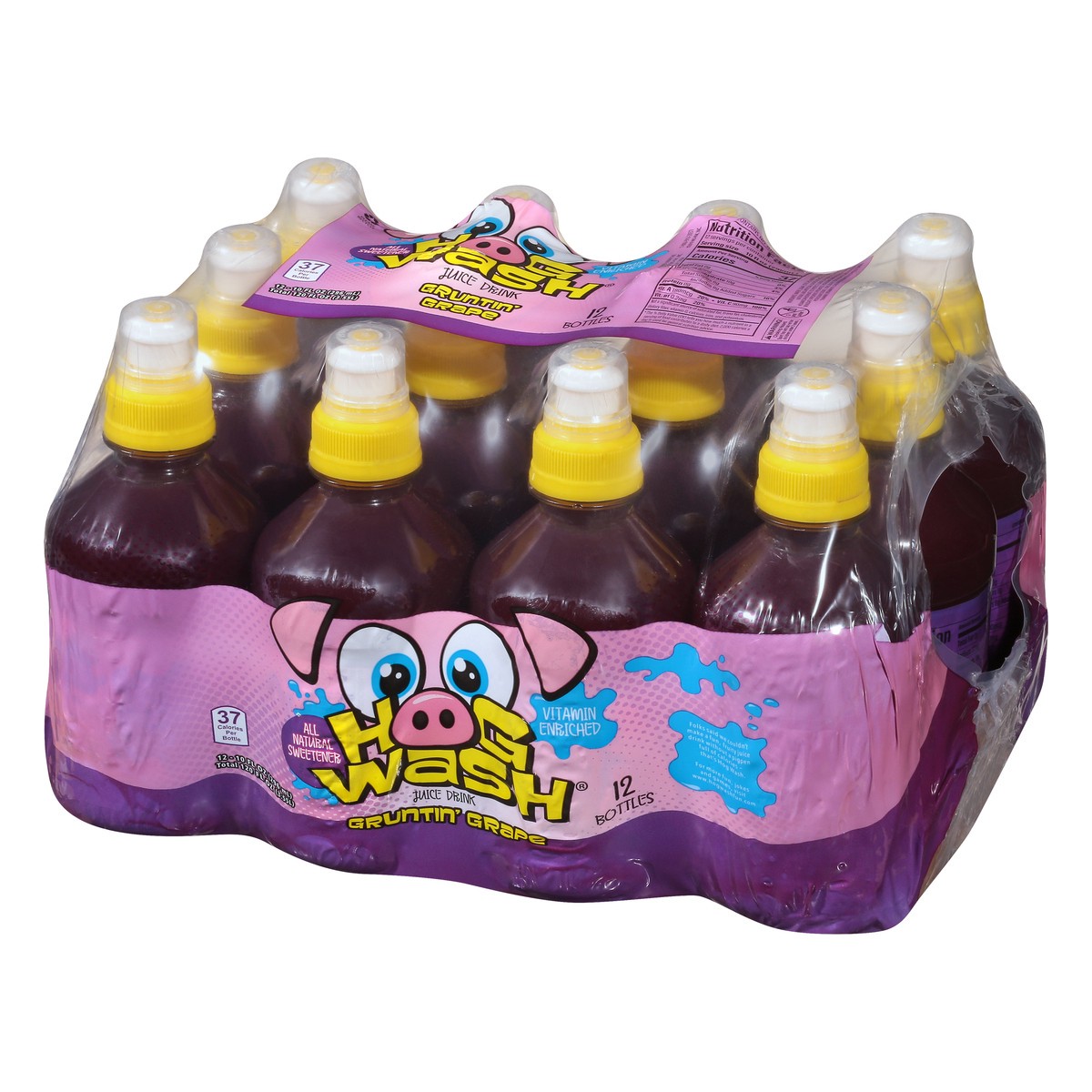 slide 4 of 13, Hog Wash Gruntin' Grape Juice Drink - 12 ct, 12 ct