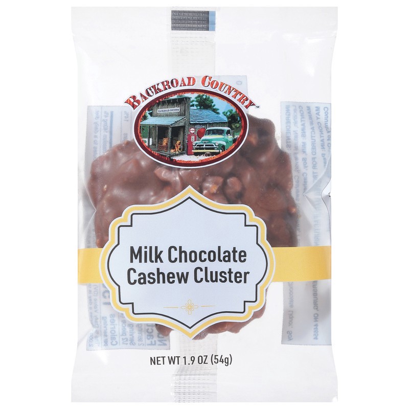 slide 1 of 1, Backroad Cntry Choc Cashew Cluster, 1 ct