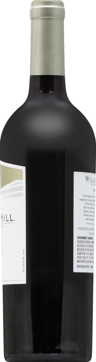 slide 5 of 8, William Hill Estate Winery Red Wine, 750 ml