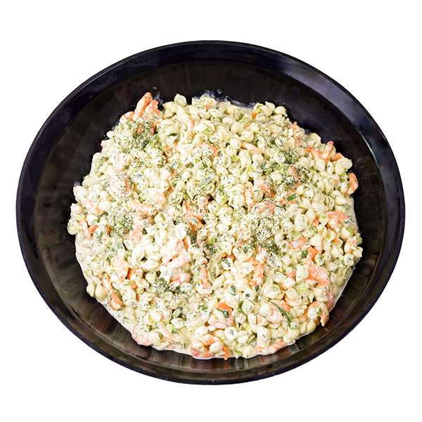 slide 1 of 1, L&B Shrimp & Shells Pasta Salad, per lb