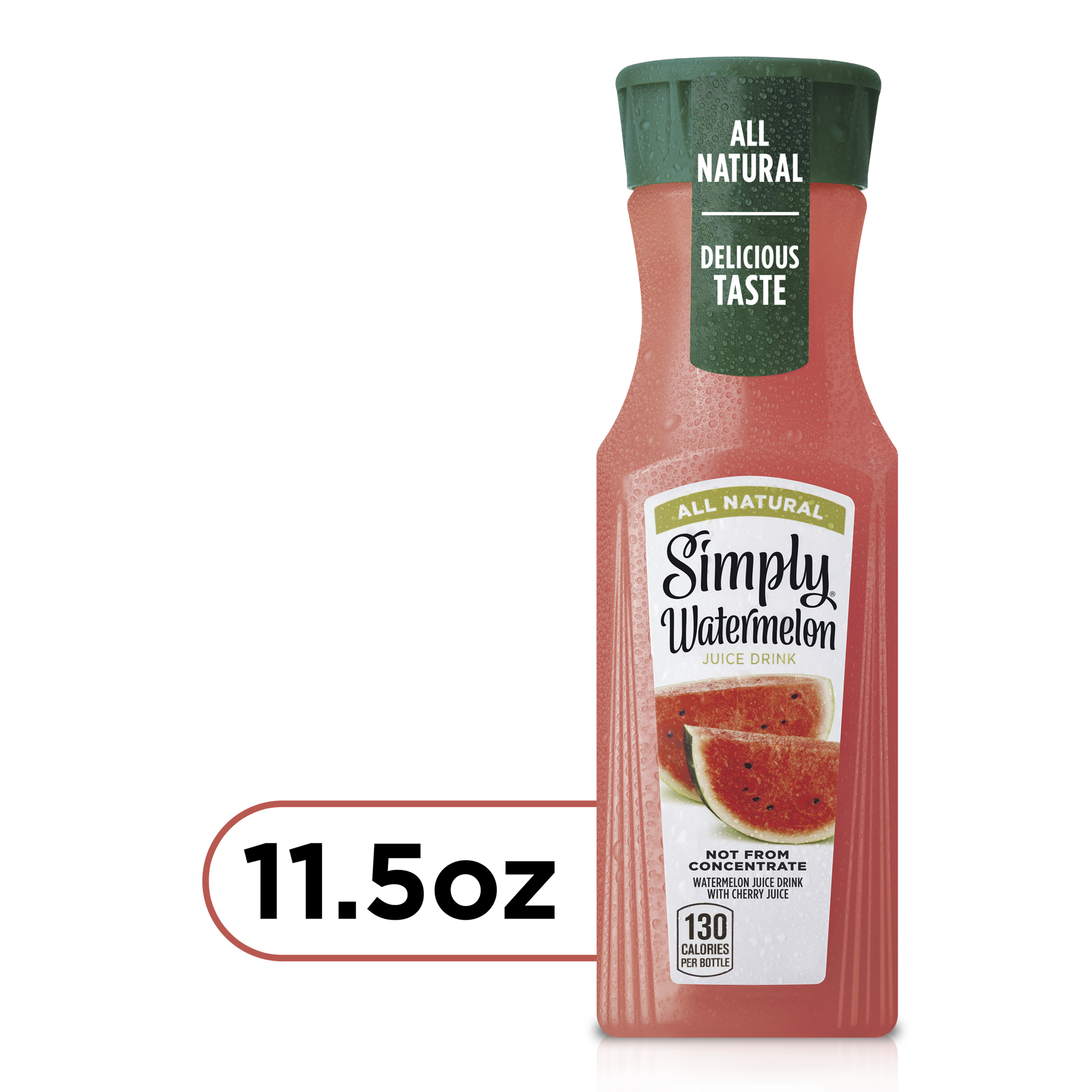 slide 1 of 5, Simply Watermelon Bottle- 11.50 fl oz, 11.50 fl oz