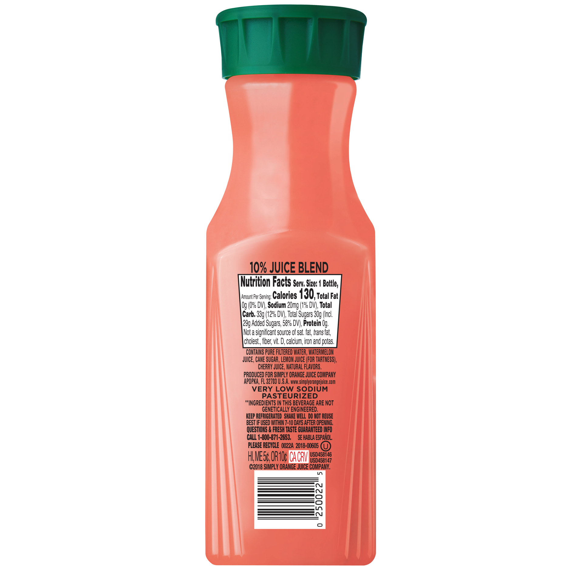 slide 4 of 5, Simply Watermelon Bottle- 11.50 fl oz, 11.50 fl oz