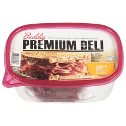 Buddig Premium Deli Smoked Ham Lunch Meat 2 - 8 oz Packs