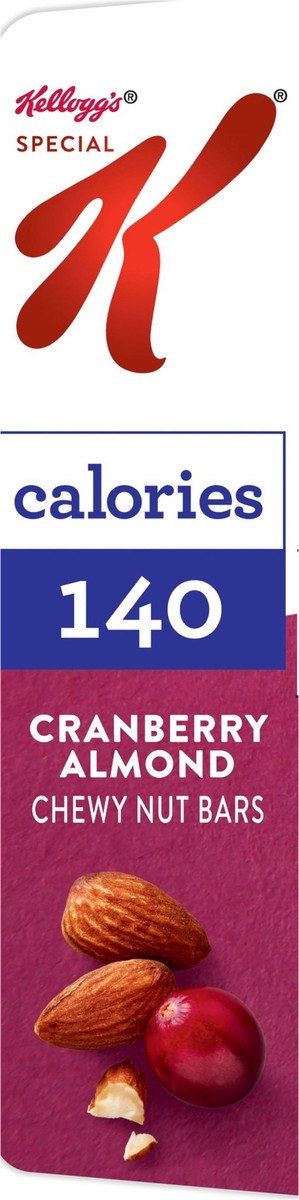 slide 3 of 14, Special K Kellogg's Special K Chewy Nut Bars, Cranberry Almond, 6.96 oz, 6 Count, 6.96 oz