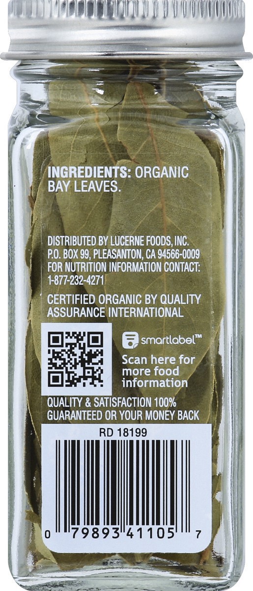 slide 2 of 7, O Organics Organic Bay Leaves, 0.15 oz