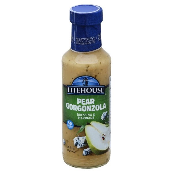 slide 1 of 7, Litehouse Pear Gorgonzola Dressing & Marinade 12 fl oz, 12 fl oz