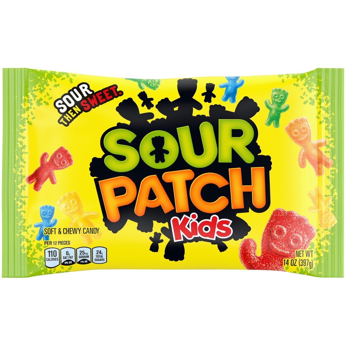 slide 3 of 9, SOUR PATCH KIDS Candy, Original Flavor, 1 Bag (14 oz.), 14 oz