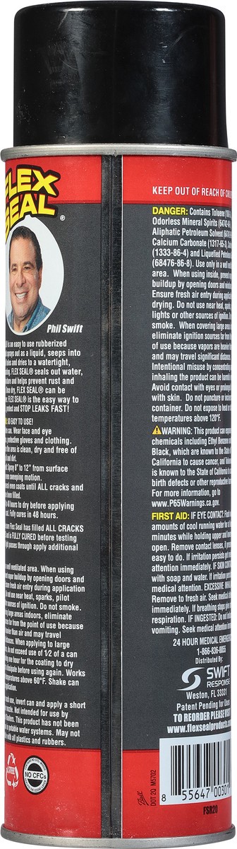slide 3 of 9, Flex Seal Liquid Rubber Sealant Coating 14 oz, 14 oz