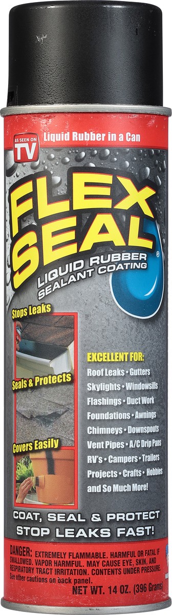 slide 2 of 9, Flex Seal Liquid Rubber Sealant Coating 14 oz, 14 oz