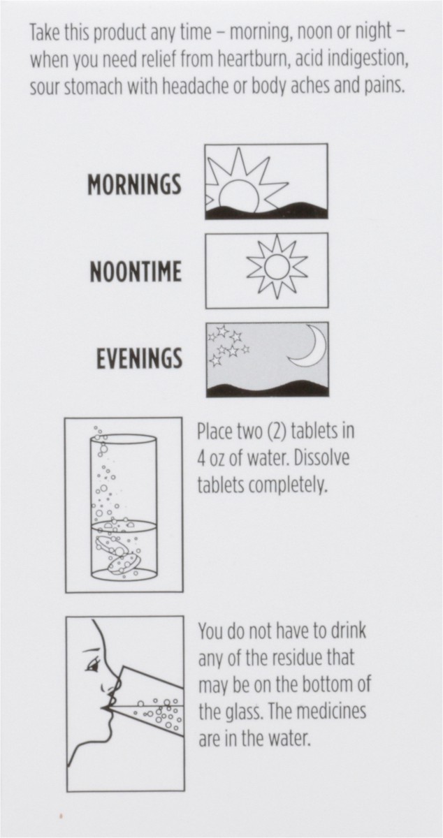 slide 7 of 9, TopCare Effervescent Antacid, 36 ct