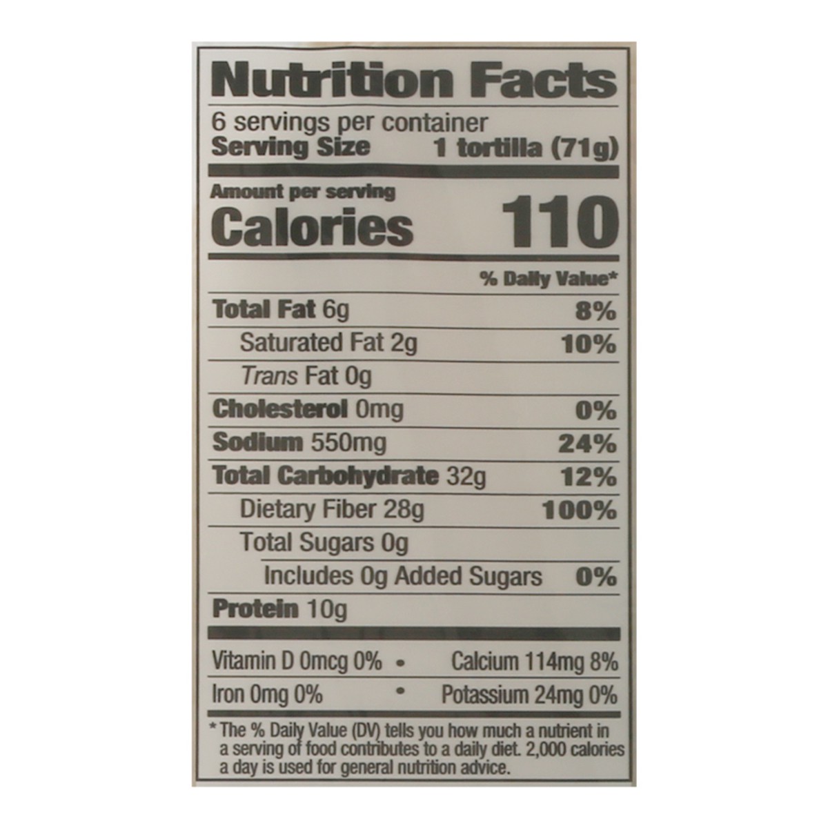 slide 11 of 12, Mission Carb Balance Super Soft Flour Tortilla Wraps 6 ea, 6 ct