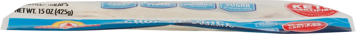 slide 8 of 12, Mission Carb Balance Super Soft Flour Tortilla Wraps 6 ea, 6 ct