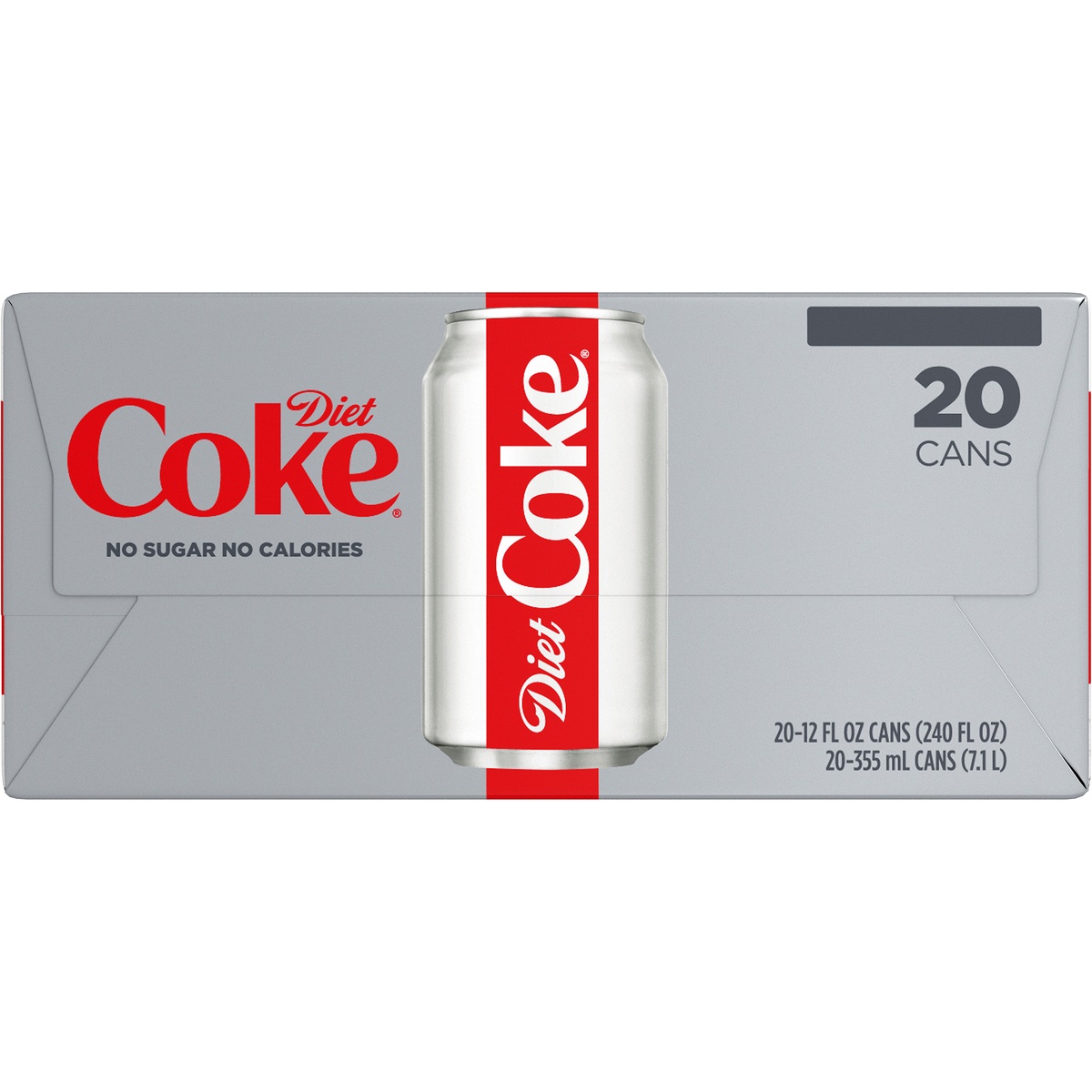 slide 7 of 11, Coca-Cola Diet Coke, 20 ct; 12 fl oz