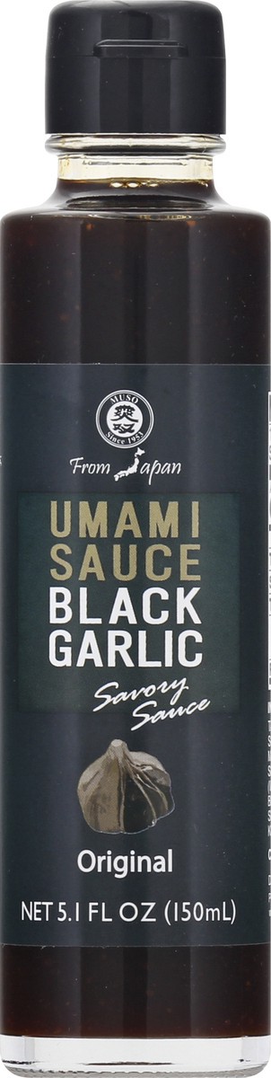 slide 9 of 12, Muso From Japan Umami Sauce Black Garlic Original Savory Sauce 5.1 fl oz, 5.10 fl oz