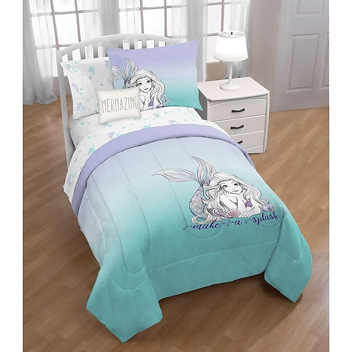 slide 1 of 1, Disney The Little Mermaid Twin/Full Comforter Set, 1 ct