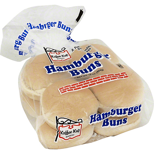 slide 2 of 3, Koffee Kup Hamburger Buns, 8 ct