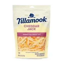 Tillamook Farmstyle Cut Cheddar Jack Shredded Cheese