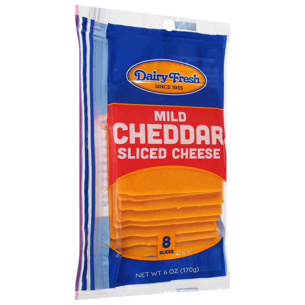 slide 2 of 9, Dairy Fresh Cheese Sliced Mild Ched, 1 ct