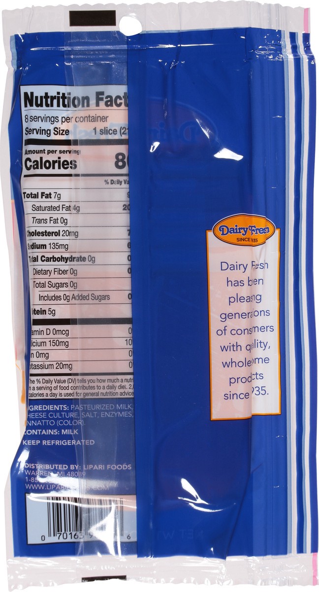 slide 5 of 9, Dairy Fresh Cheese Sliced Mild Ched, 1 ct