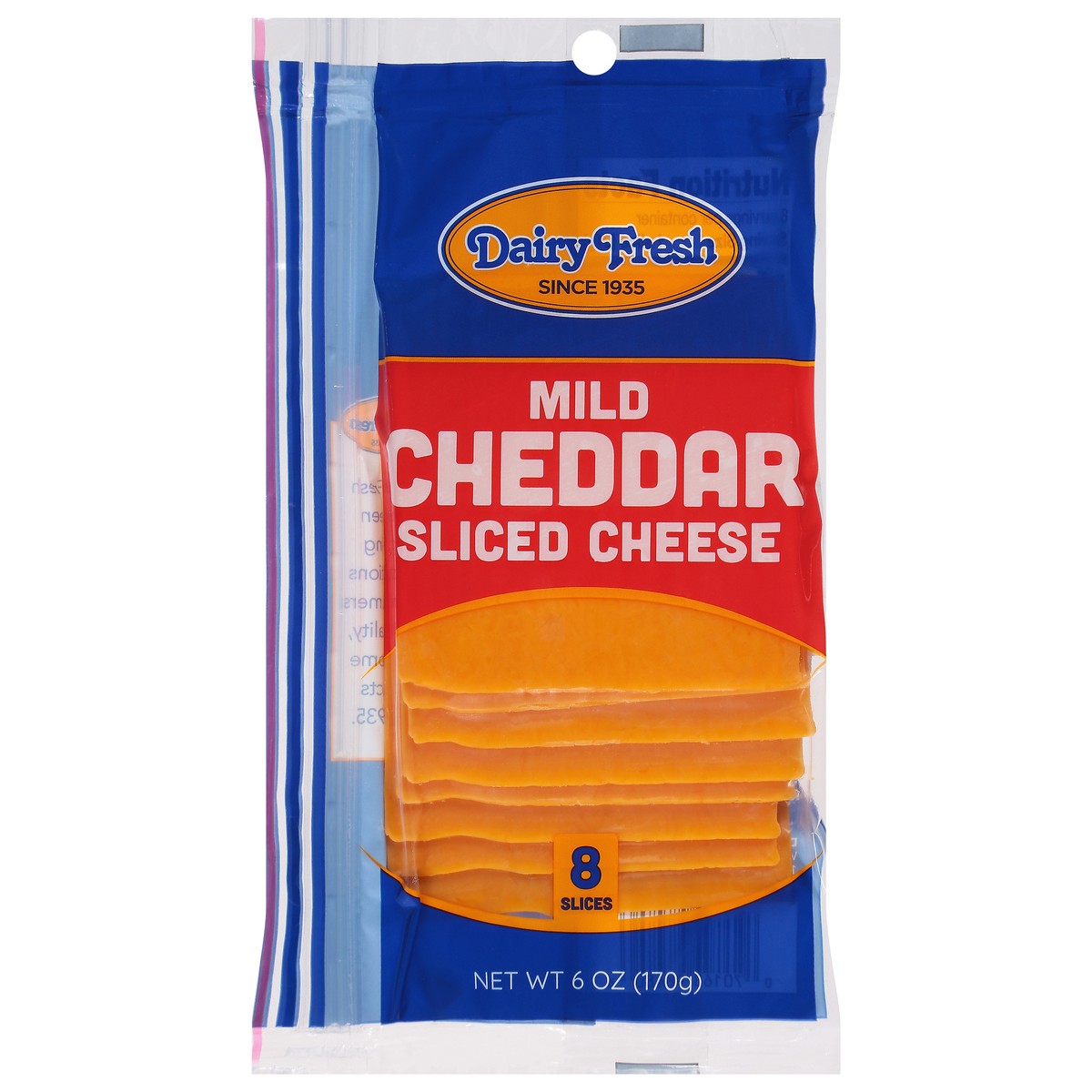 slide 1 of 9, Dairy Fresh Cheese Sliced Mild Ched, 1 ct