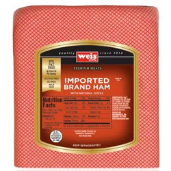 Weis Quality Imported Brand Ham