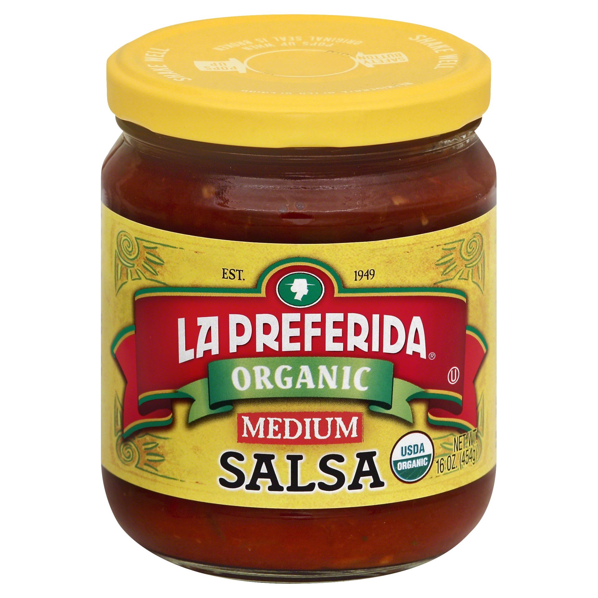 slide 1 of 2, La Preferida Salsa 16 oz, 16 oz