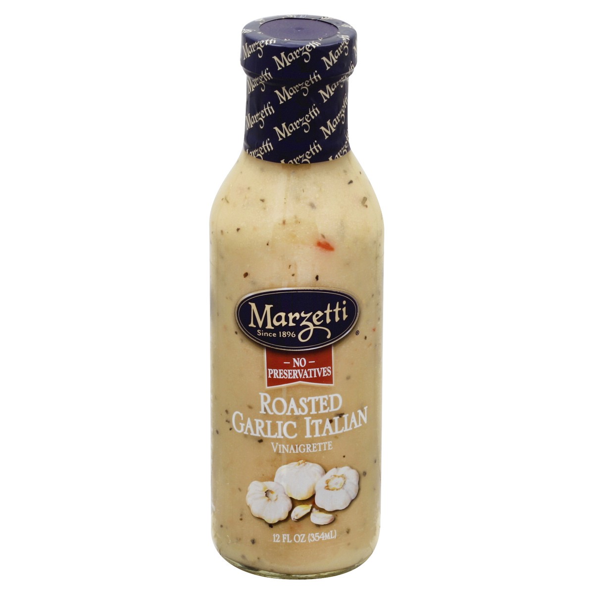 slide 3 of 3, Marzetti Roasted Garlic Italian Vinaigrette, 12 oz