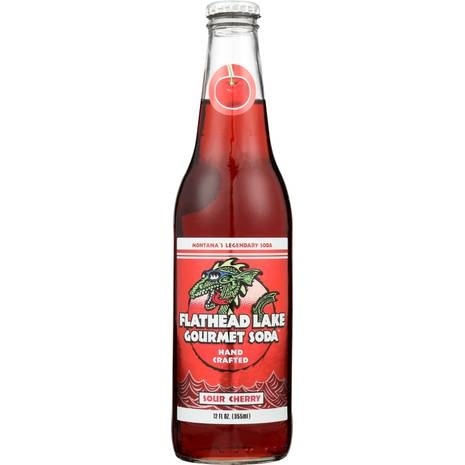 slide 1 of 1, Flathead Lake Sour Cherry Soda, 12 fl oz