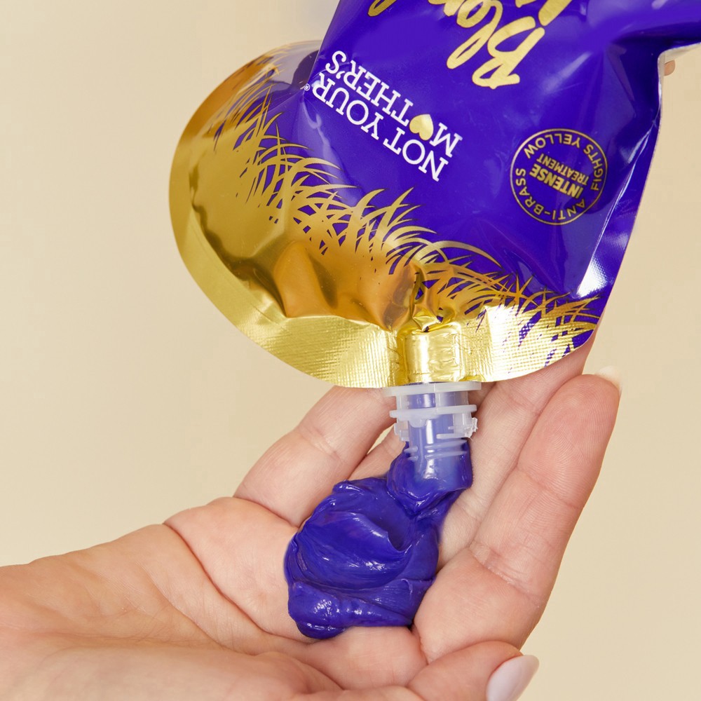 slide 10 of 11, Not Your Mother's Blonde Moment Toning Masque Toning Hair Mask for Blondes - Purple - 8.5 fl oz, 8.5 fl oz