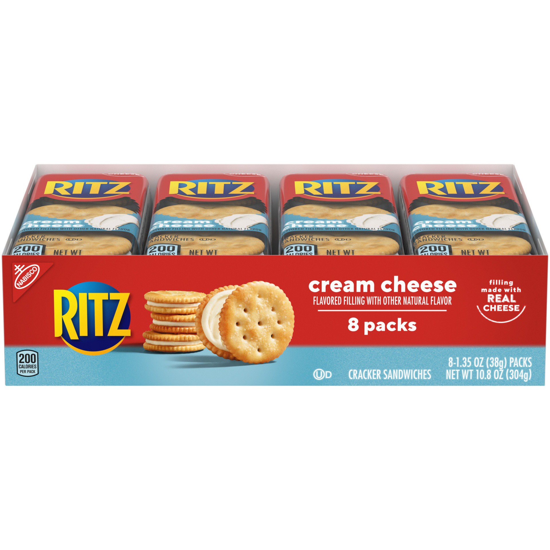 slide 1 of 8, Ritz Cracker Sandwiches With Cream Cheese, 