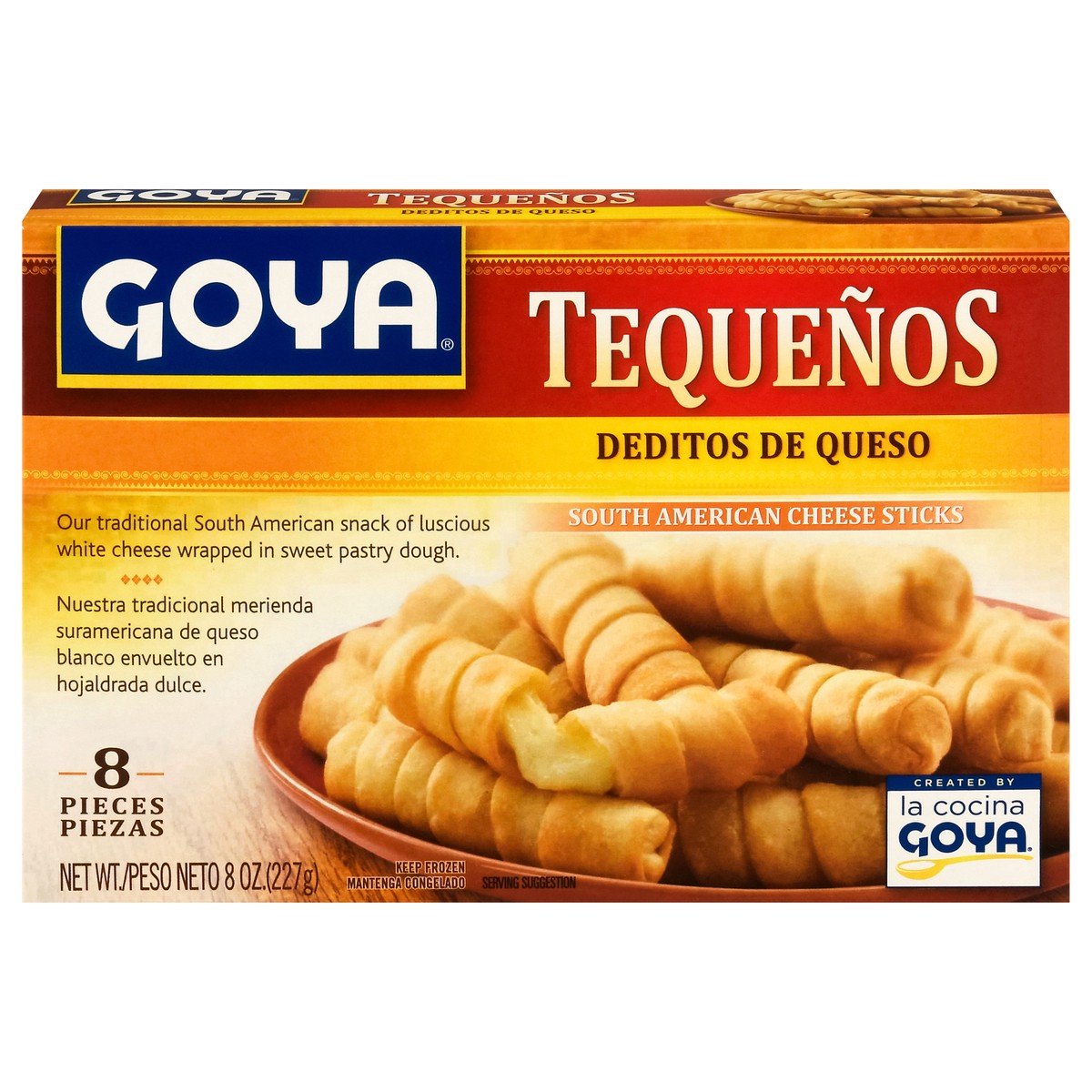 slide 3 of 4, Goya South American Cheese Sticks 8 Each, 8 ct