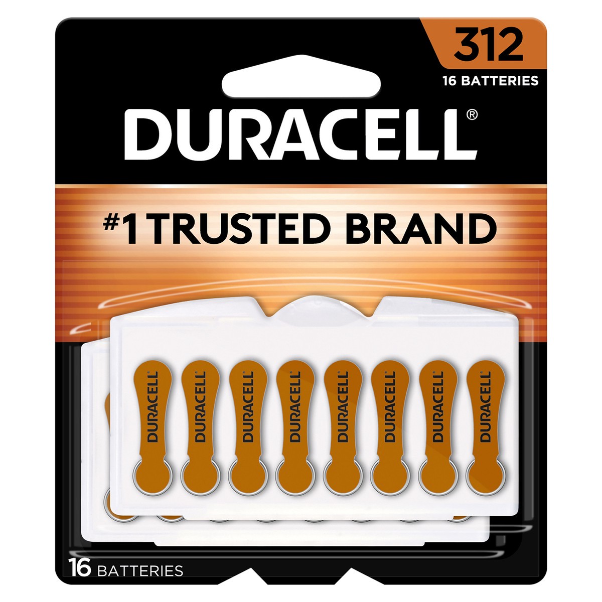 slide 1 of 3, Duracell Size 312 Hearing Aid Batteries, 16/Pack, 16 ct