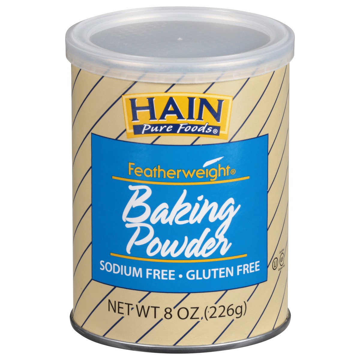 slide 1 of 9, Hain Pure Foods Baking Powder, 8 oz