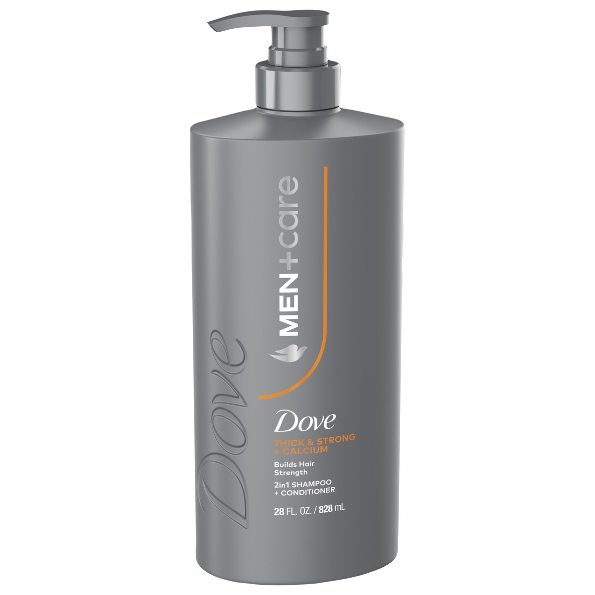 slide 3 of 14, "dove Men 2n1 Thk/strng", 28 inoz in