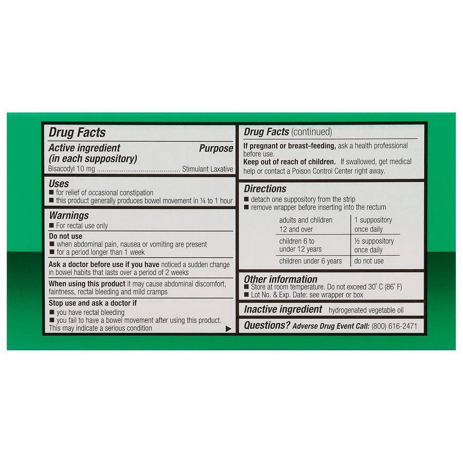 slide 3 of 4, Walgreens Gentle Laxative Suppositories, 30 ct