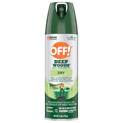 OFF! Deep Woods Insect Repellent VIII, Non-Greasy DEET Mosquito Repellent Dry, 4 oz