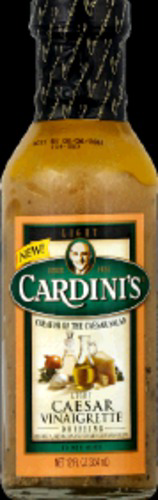 slide 1 of 2, Cardini's Dressing, Light, Caesar Vinaigrette, 12 oz