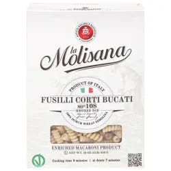La Molisana Pasta Fusilli Corti Bucati 108 - 16 Oz