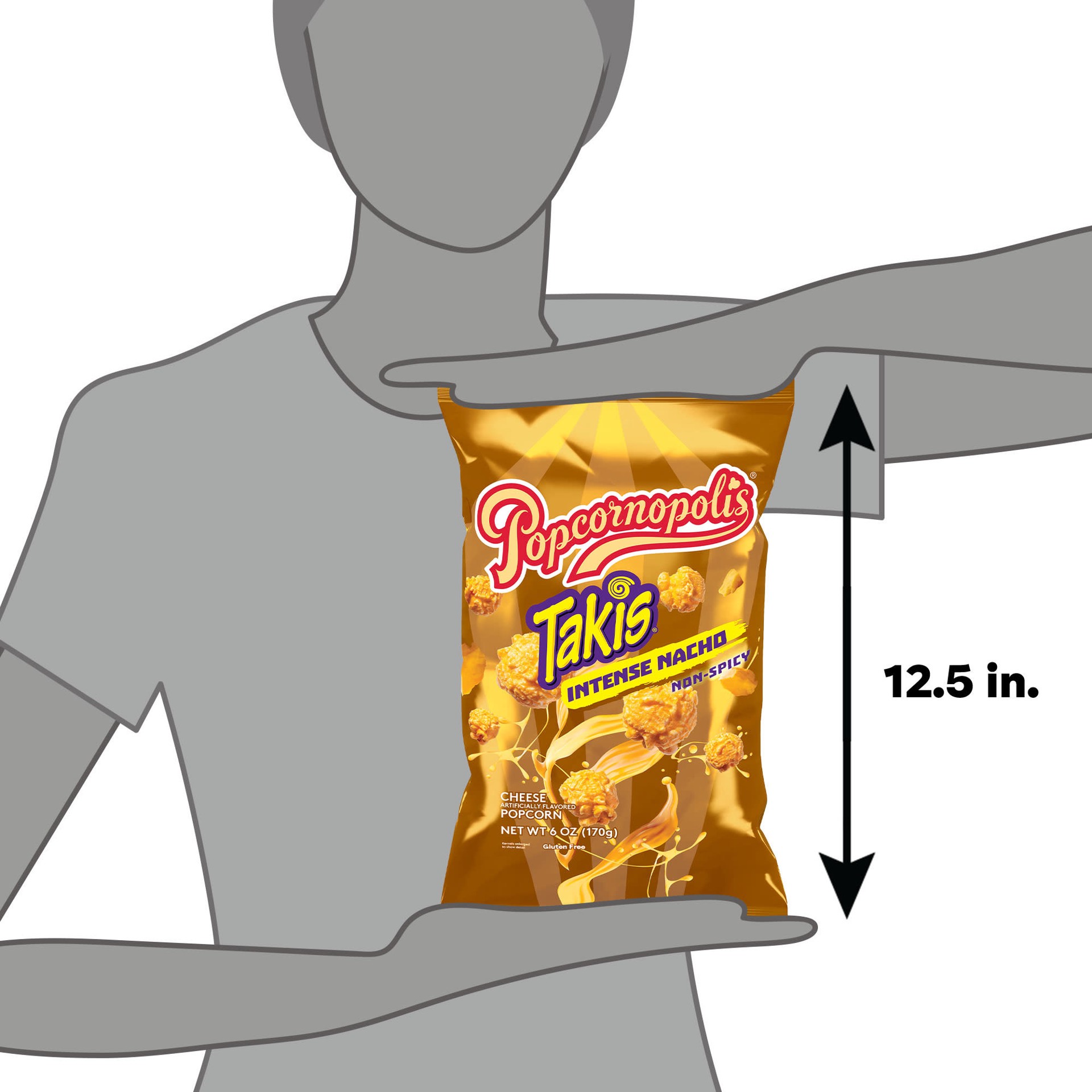 slide 6 of 7, Takis Intense Nacho Pop - 6.7 oz, 6.7 oz