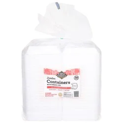 First Street Jumbo 1 Compartment Containers