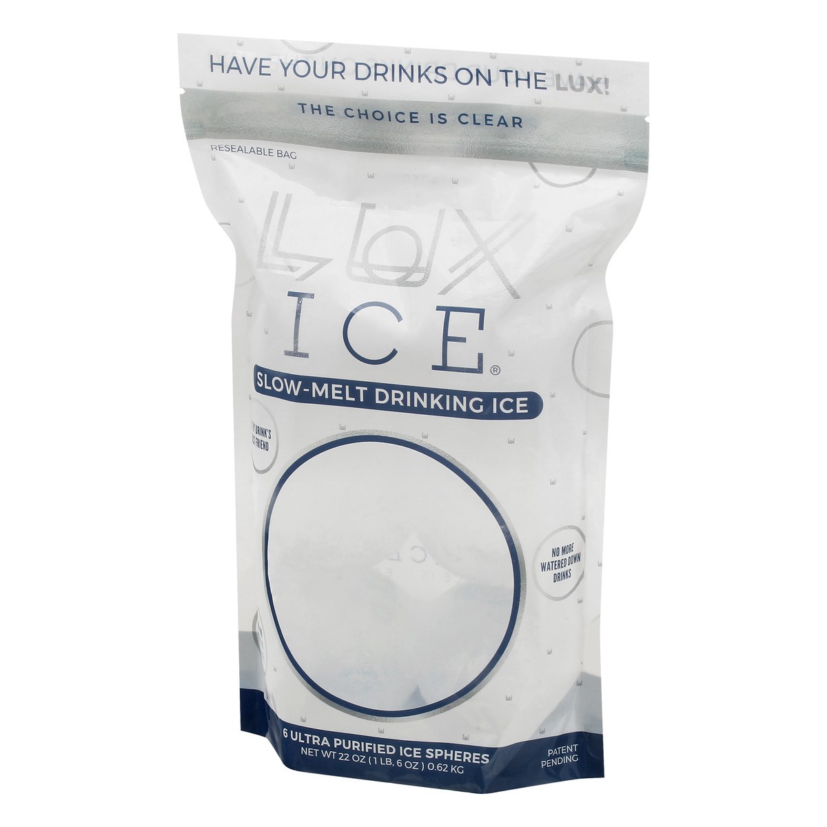 slide 5 of 11, Lux Ice Slow-Melt Premium Crystal Clear Spheres 6 Spheres, 6 ct