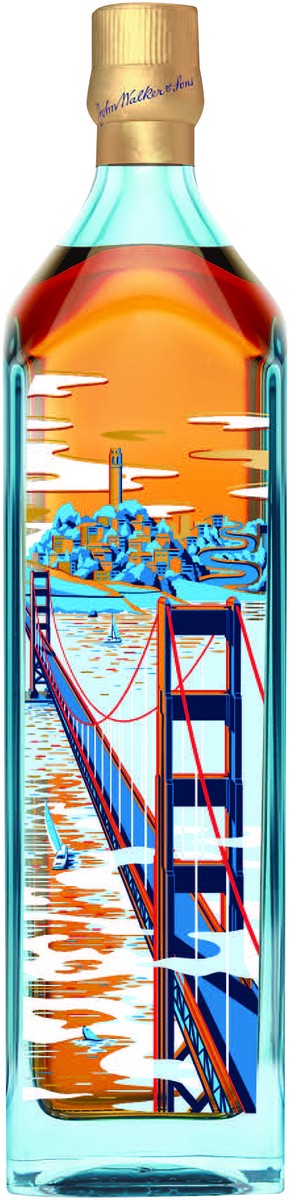 slide 4 of 4, Johnnie Walker Blue California Limited Edition, 750 ml