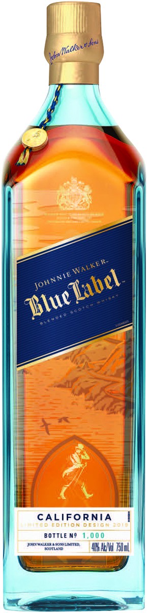slide 3 of 4, Johnnie Walker Blue California Limited Edition, 750 ml