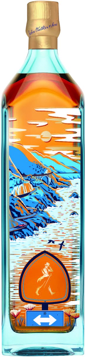 slide 2 of 4, Johnnie Walker Blue California Limited Edition, 750 ml