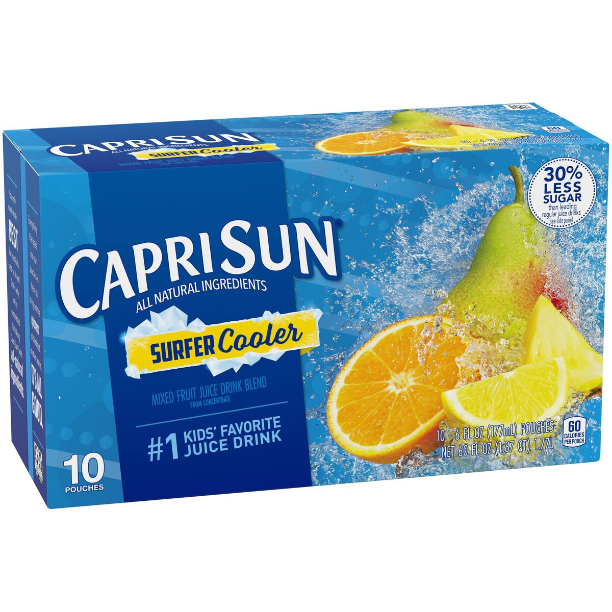 slide 2 of 8, Capri Sun Surfer Cooler Juice Drink - 10 ct; 6 fl oz, 10 ct; 6 fl oz
