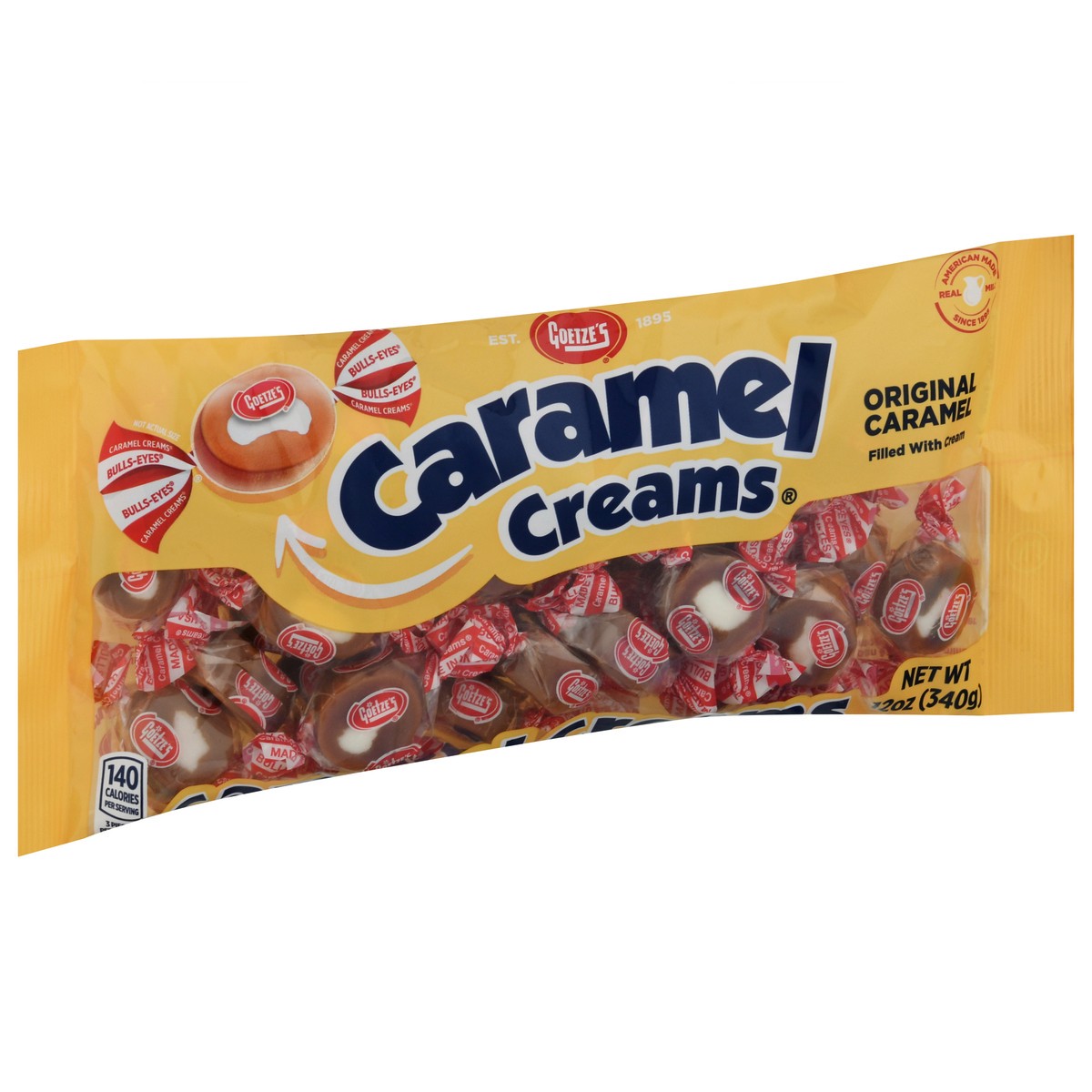 slide 8 of 9, Goetze's Caramel Creams - Original, 12 oz