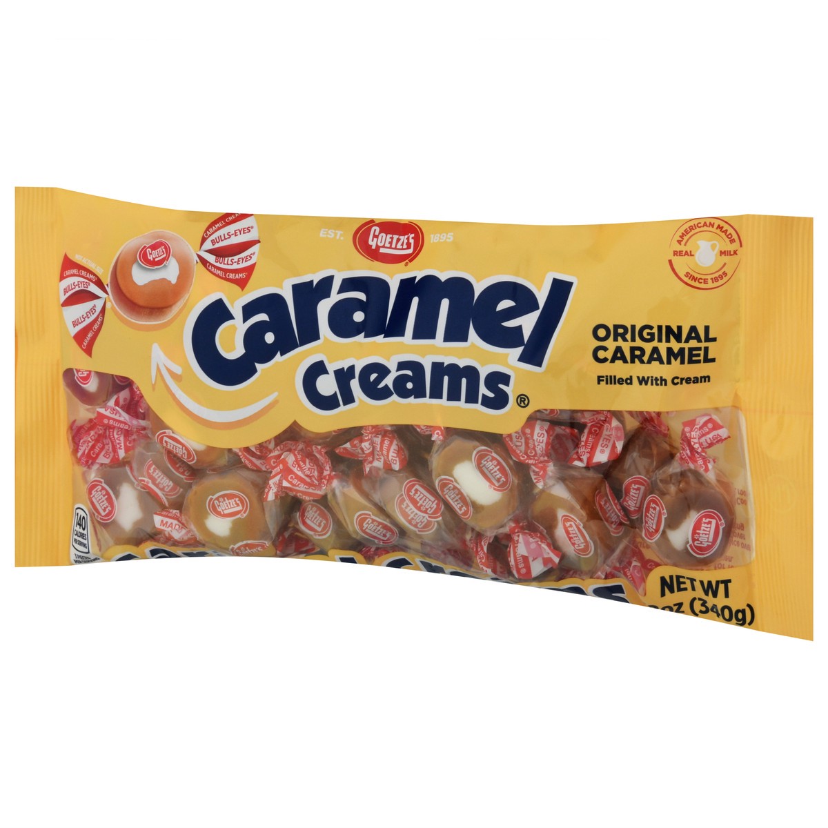 slide 5 of 9, Goetze's Caramel Creams - Original, 12 oz