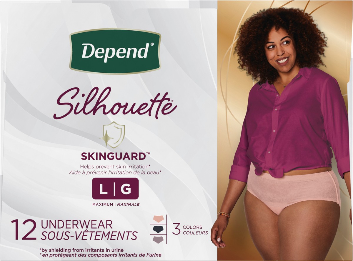  Depend Silhouette Incontinence and Postpartum