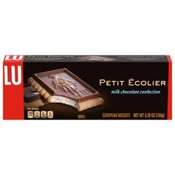 LU Petit Ecolier European Milk Chocolate Biscuit Cookies, 5.3 oz