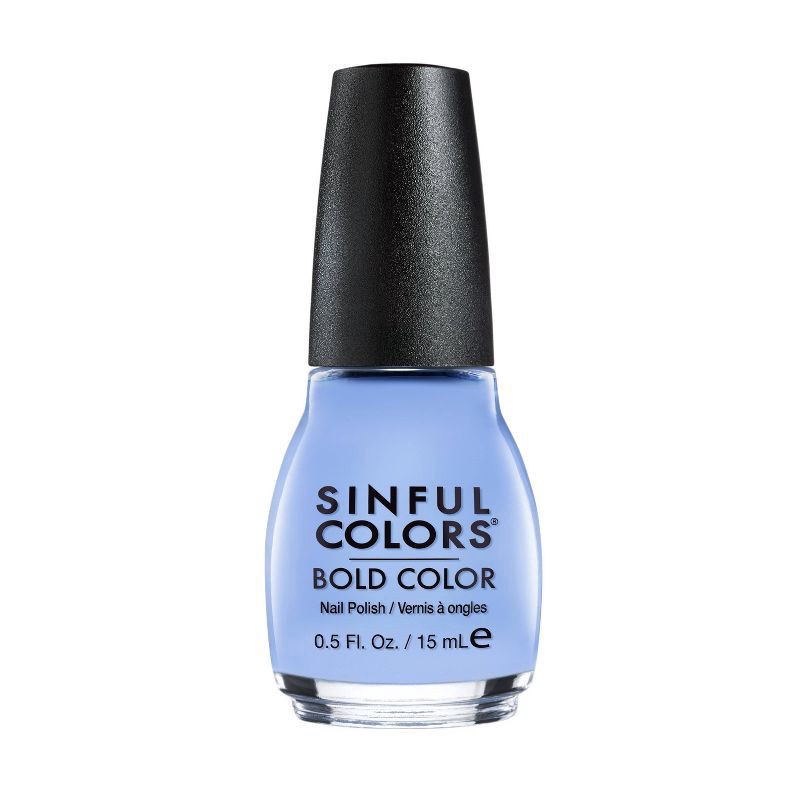 slide 1 of 19, Sinful Colors Bold Color Nail Polish - Sail La Vie Blue - 0.5 fl oz, 0.5 fl oz